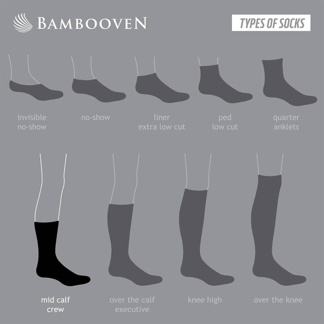 Men’s Bamboo Dress Socks 3-Pack, Ribbed, Slate & Navy