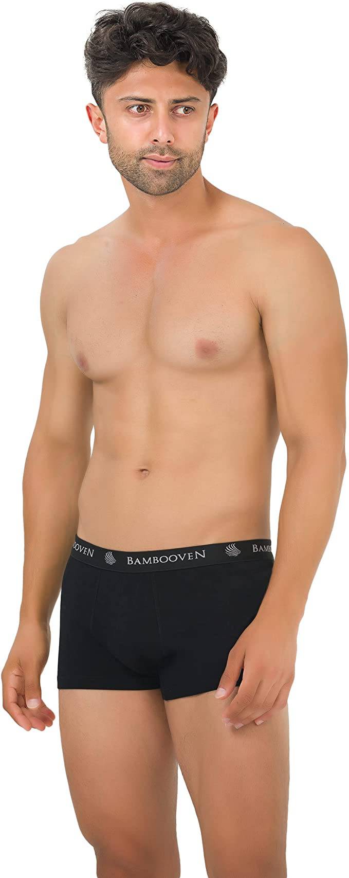 Men’s Bamboo Trunks with Pouch 4-Pack