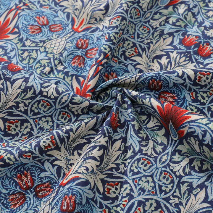 Hawaiian Shirts For Men Snakehead Designer Shirt 100% Cotton Morris Shirt By Amy