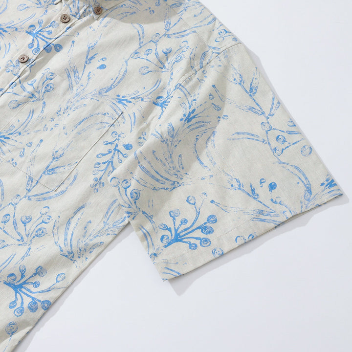 Hawaiian Shirt For Men The Transylvanian Estate Button-down Shirt Short Sleeve 100% Cotton Shirt By Yakima
