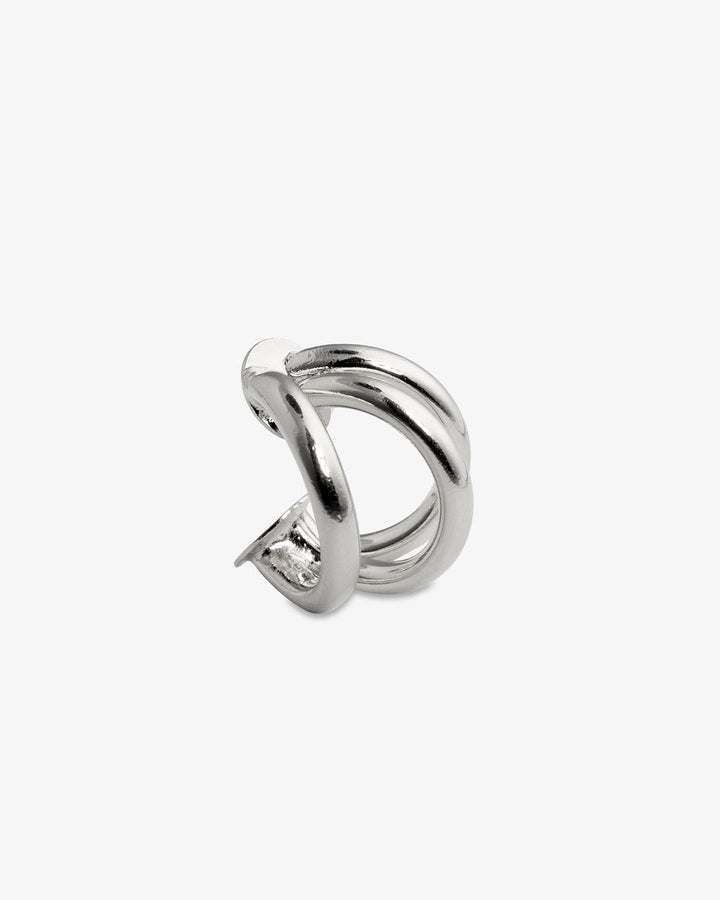 Ellen Sculptural Triple Loop Gold Ear Cuff