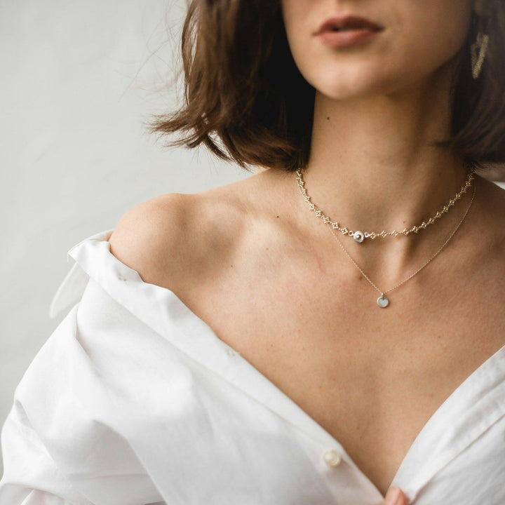 Extendable Bead Chain in 14k Yellow Gold (1.00 mm)