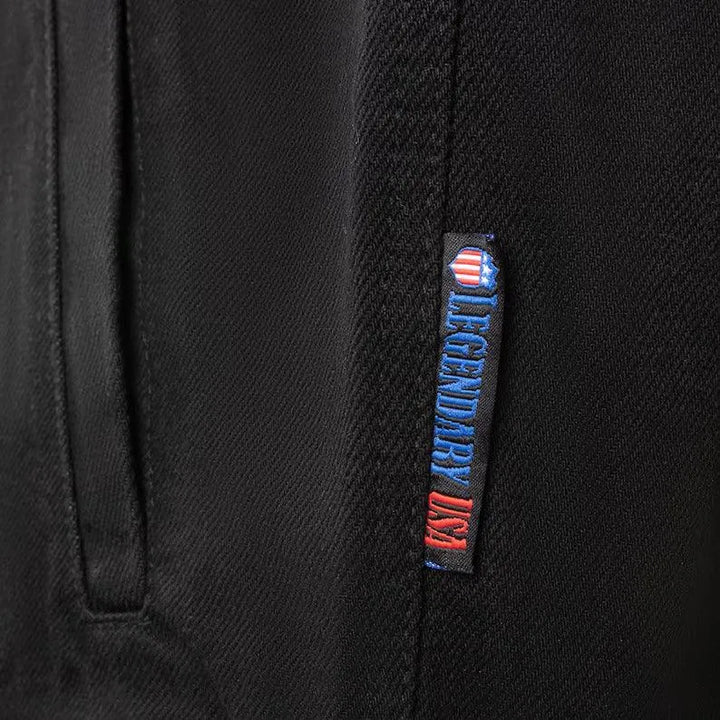 Legendary Revolution Men's Black Denim Vest