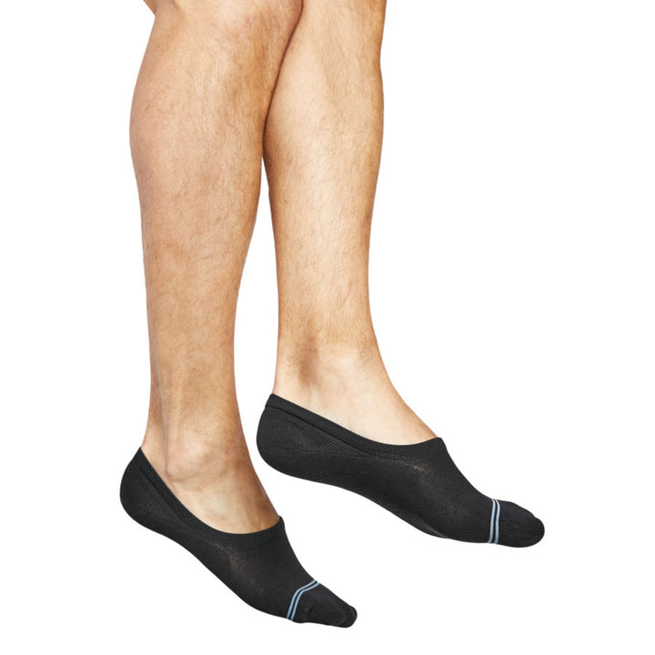 Luna Black No Show Socks - 6-Pack