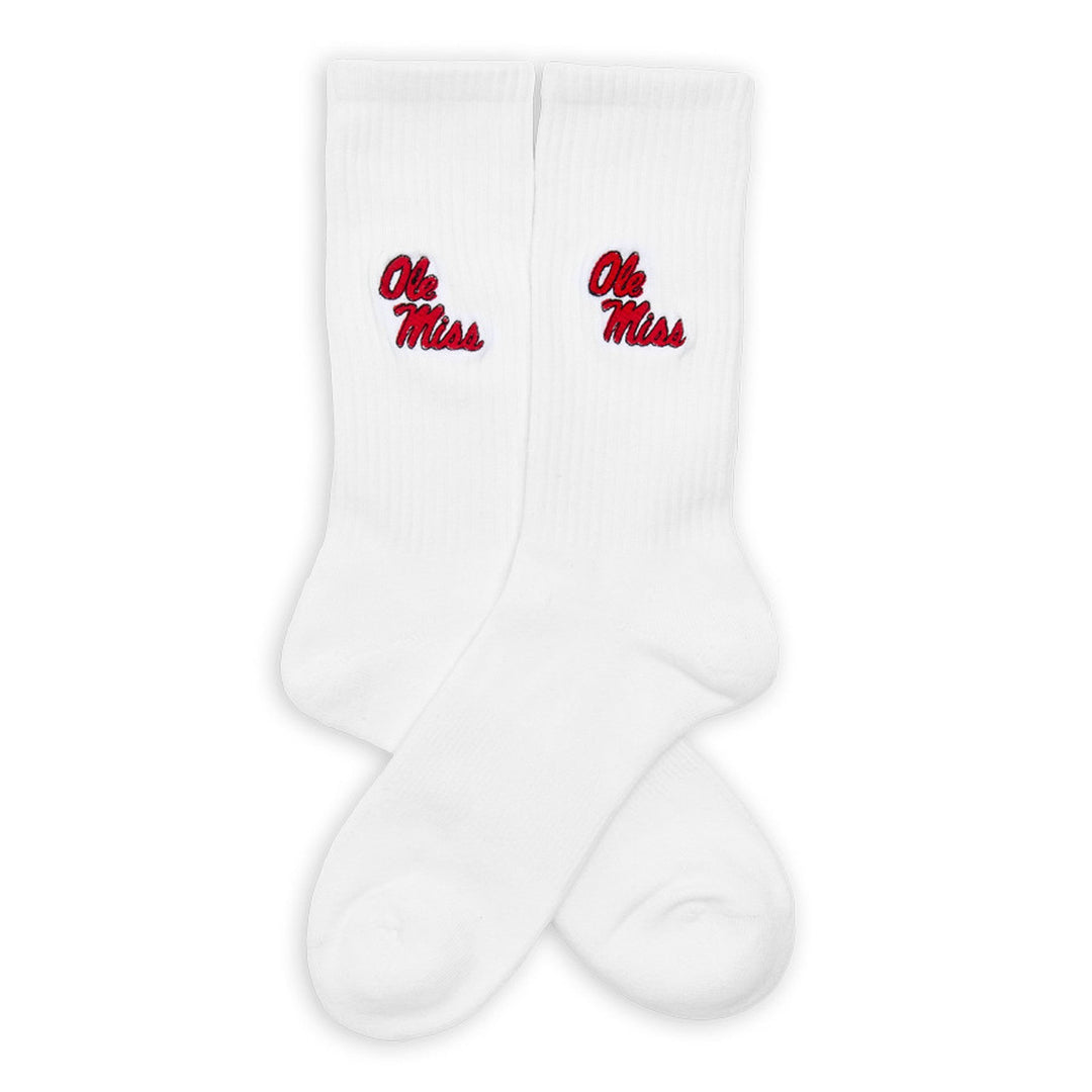 Ole Miss Campus Crew Socks 3-Pack