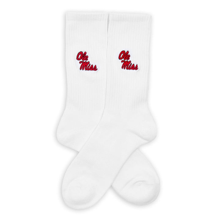 Ole Miss Campus Crew Socks 3-Pack