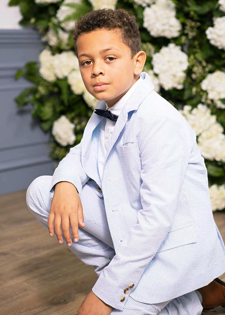 Organic Seersucker Suit Jacket