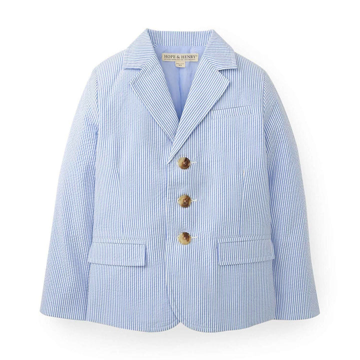 Organic Seersucker Suit Jacket