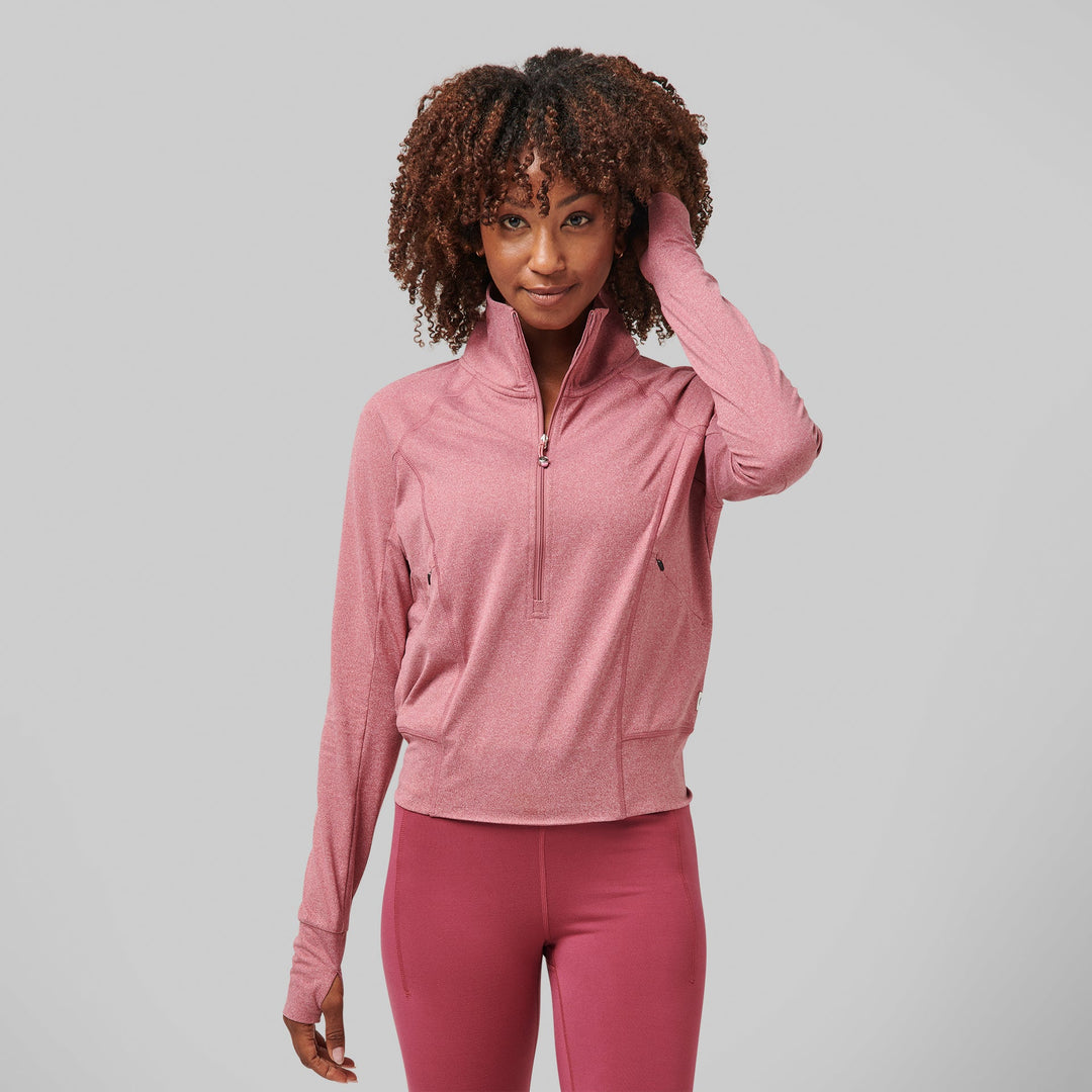 Slender Cozy Half Zip