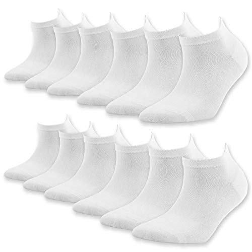 Men's & Women's Bamboo Ankle Socks 6-Pack