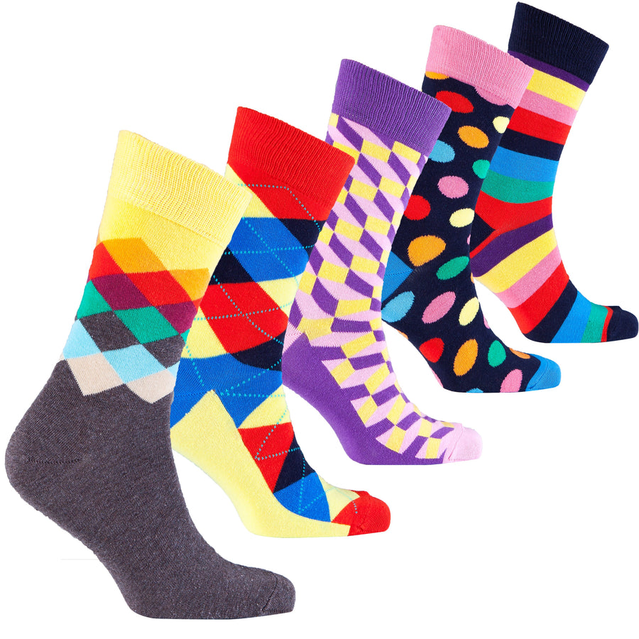 Rafal Vogue Ocean Long Socks, Multicolor
