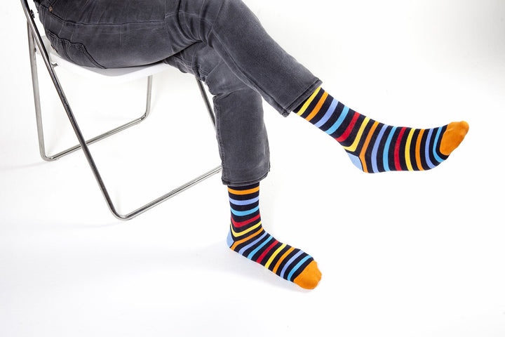 Men's Fashionable Mix Set Socks (5-Pack)