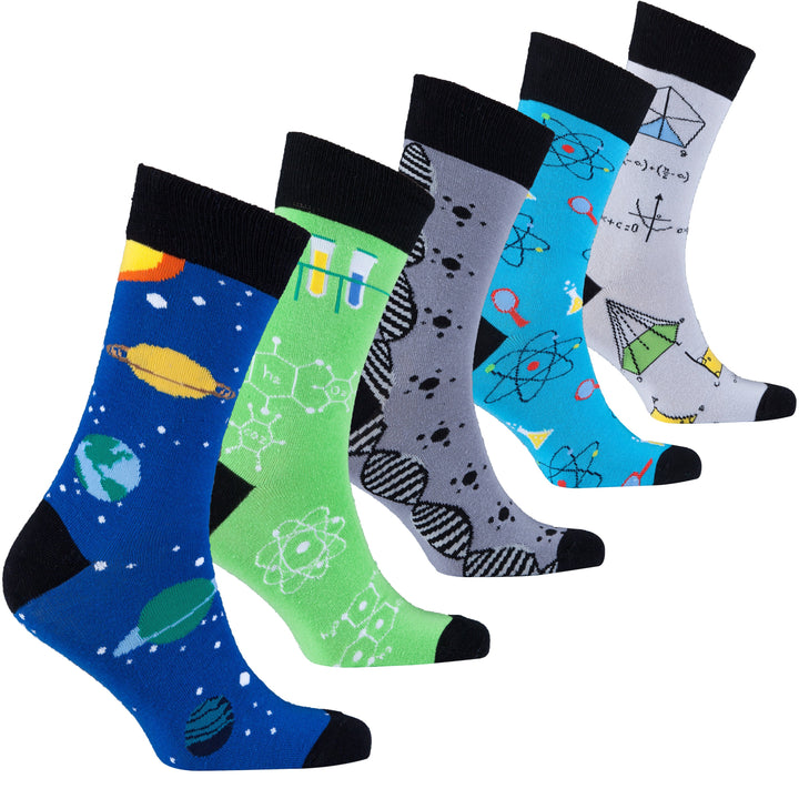 Men's Nerd Socks (5-Pack)